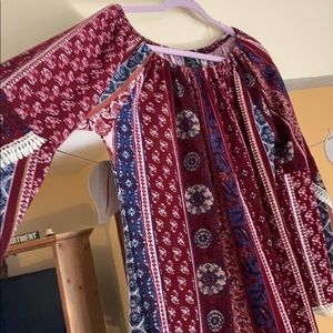 Lace Sleeve Tunic, new no tags